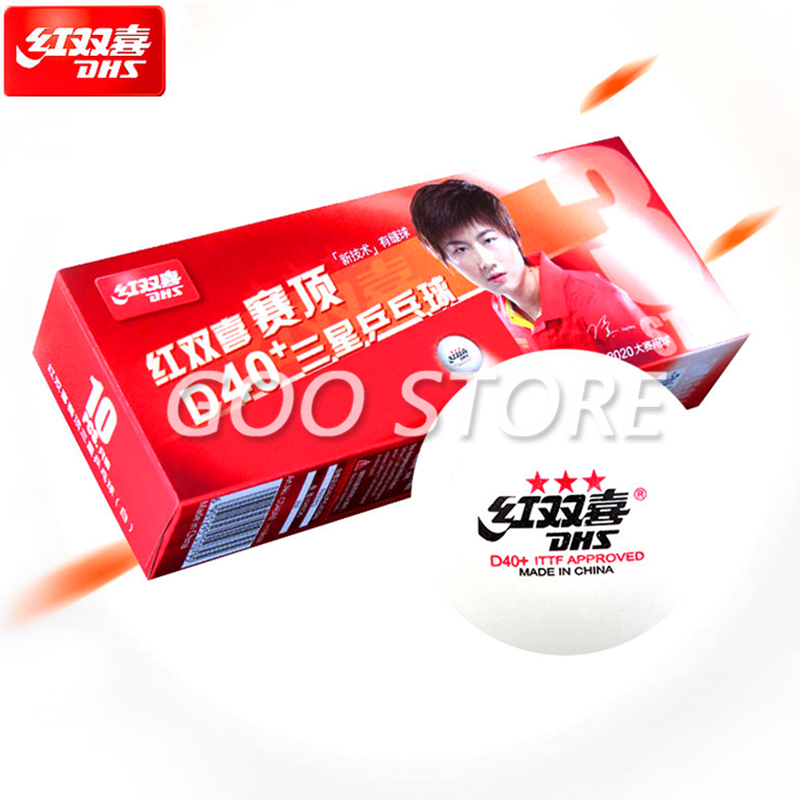 Table Tennis Video Game - DHS 3-star D40+ Table tennis balls