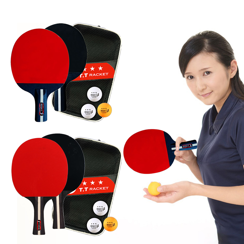 Table Tennis Video Game - Table Tennis Racket 2 Rackets &