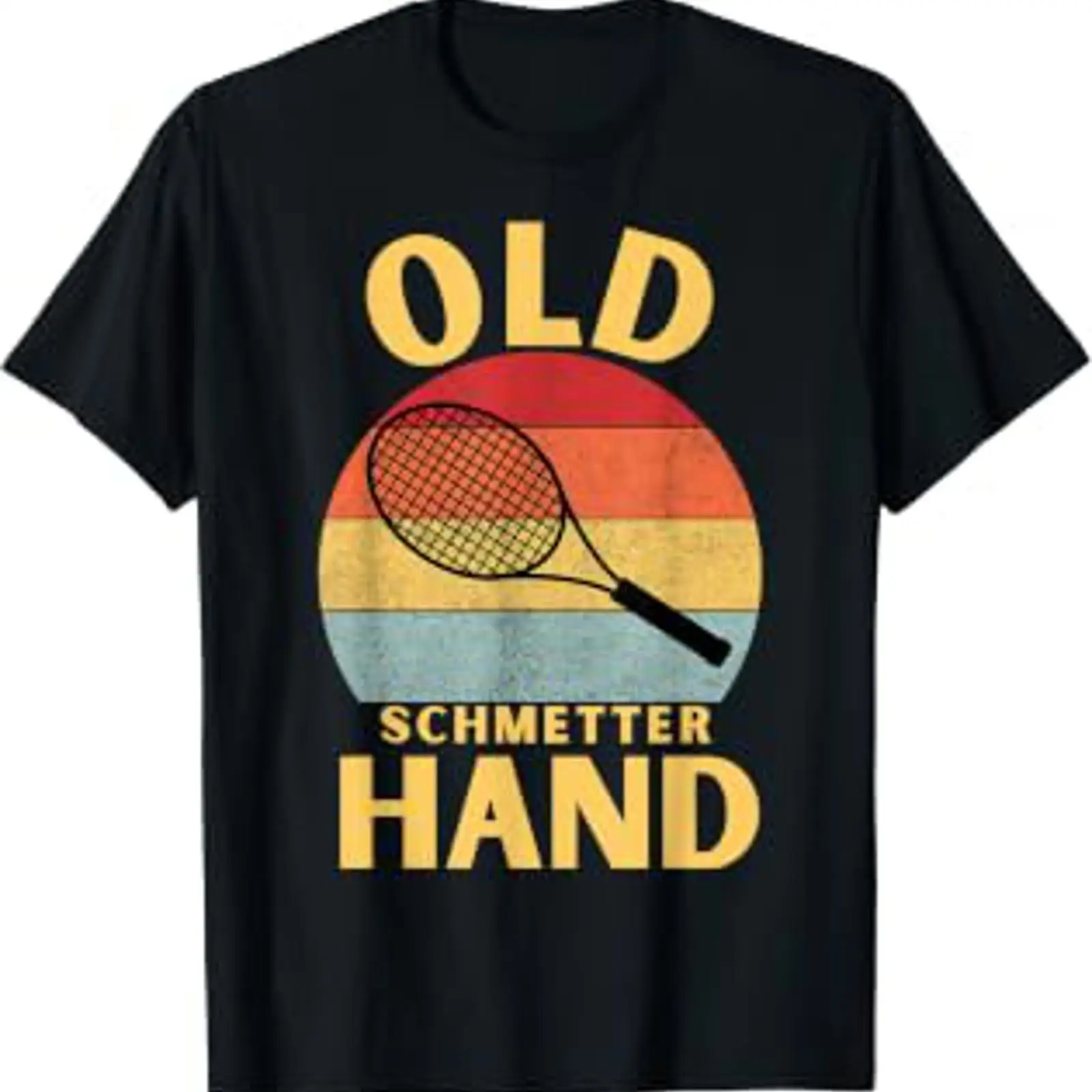Table Tennis Graphics - Old Schmetter Hand Funny Table Tennis