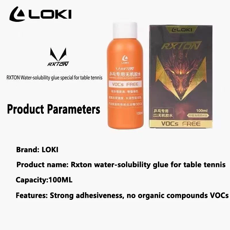 LOKI Waterbased Glue 100ml Wat - Table Tennis Shop review and price