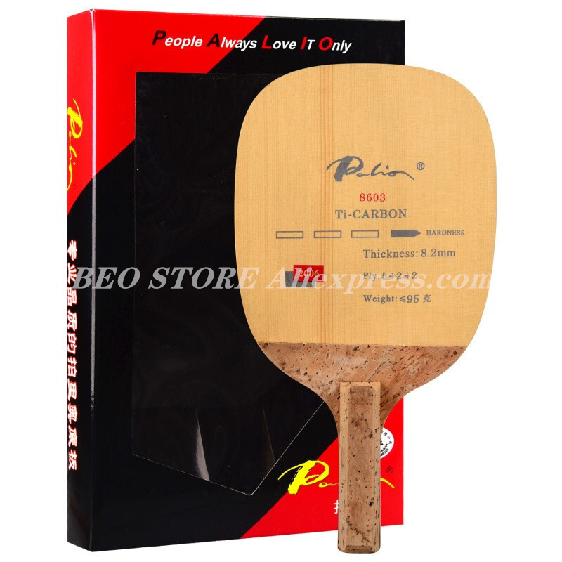 PALIO 8603 Carbon Titanium Tab - Table Tennis Japan review and price