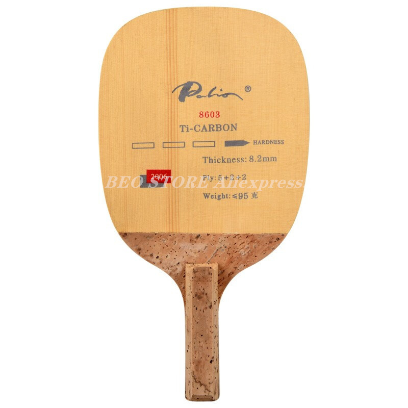 PALIO 8603 Carbon Titanium Tab - Table Tennis Japan review and price