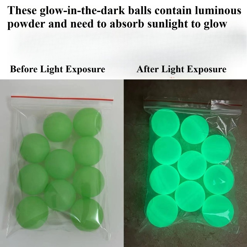 Luminous Table Tennis Balls Gl - Table Tennis Video Game review and price