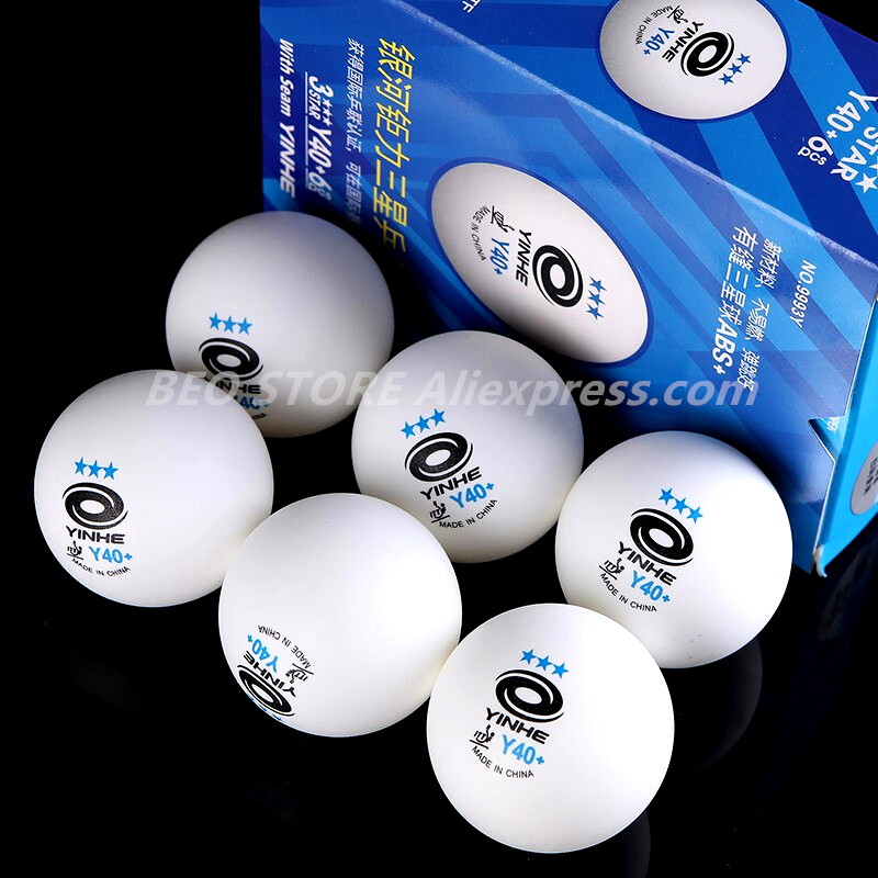 60 balls YINHE 3-star Y40+ H40 - Table Tennis Video Game review and price