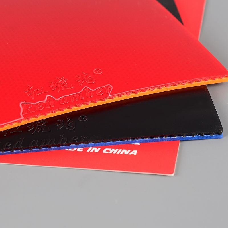●Red Amber Table Tennis Rubber - Table Tennis Practice review and price