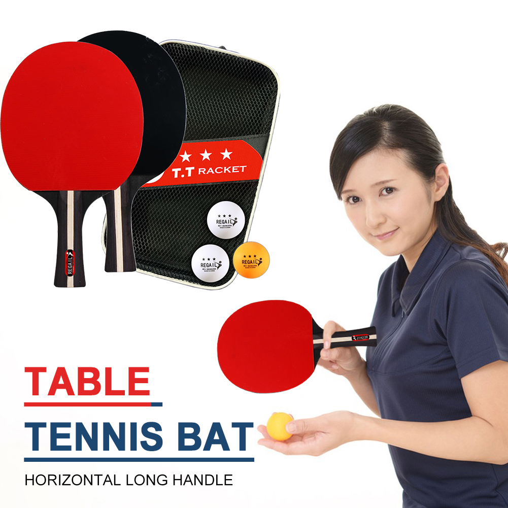 Ping Pong Racket 2 Rackets & 3 - Table Tennis Training China review and price