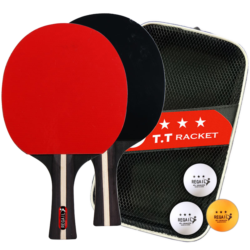 Ping Pong Racket 2 Rackets & 3 - Table Tennis Training China review and price