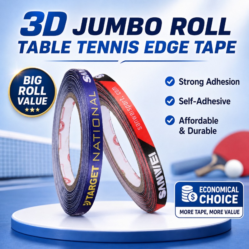 Original Sanwei 1cmx25M Silk f - Side Tape Racket review and price