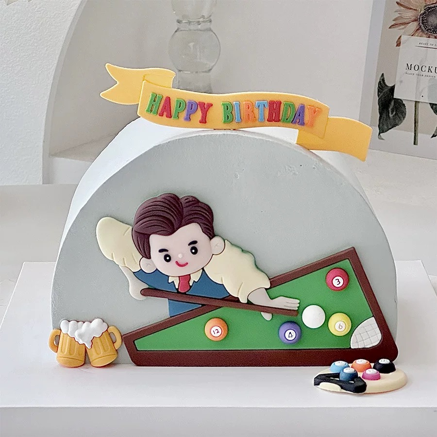 Billiard Cake Birthday Decorat - Table Tennis Shop review and price