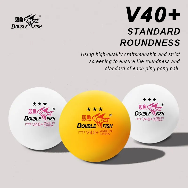 DOUBLE FISH 3 Star V40+ 30/50/ - Table Tennis Video Game review and price