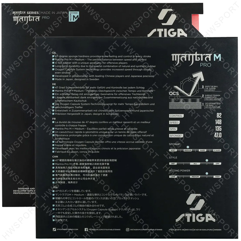 STIGA MANTRA PRO Table Tennis  - Table Tennis Japan review and price