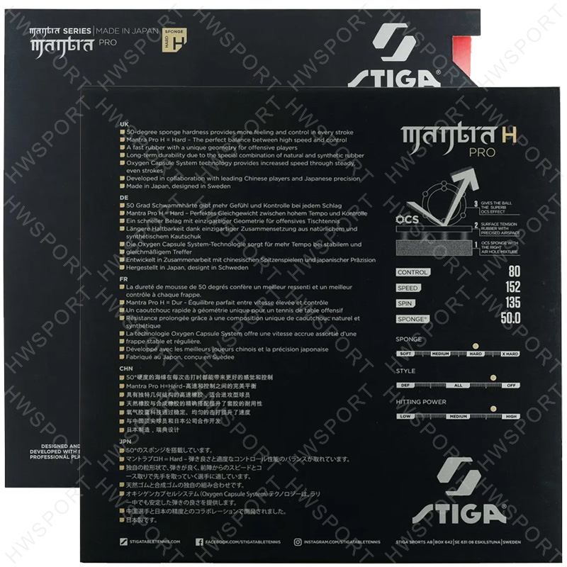 STIGA MANTRA PRO Table Tennis  - Table Tennis Japan review and price