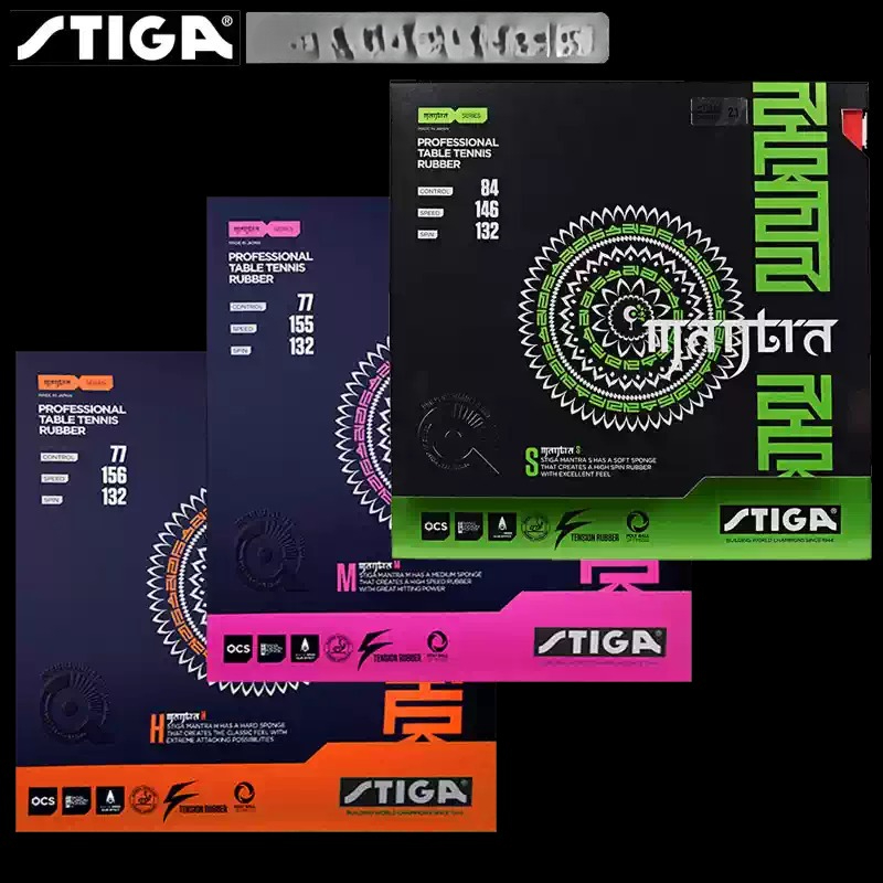 STIGA MANTRA M/S/H /XH Pro Tab - Table Tennis Japan review and price