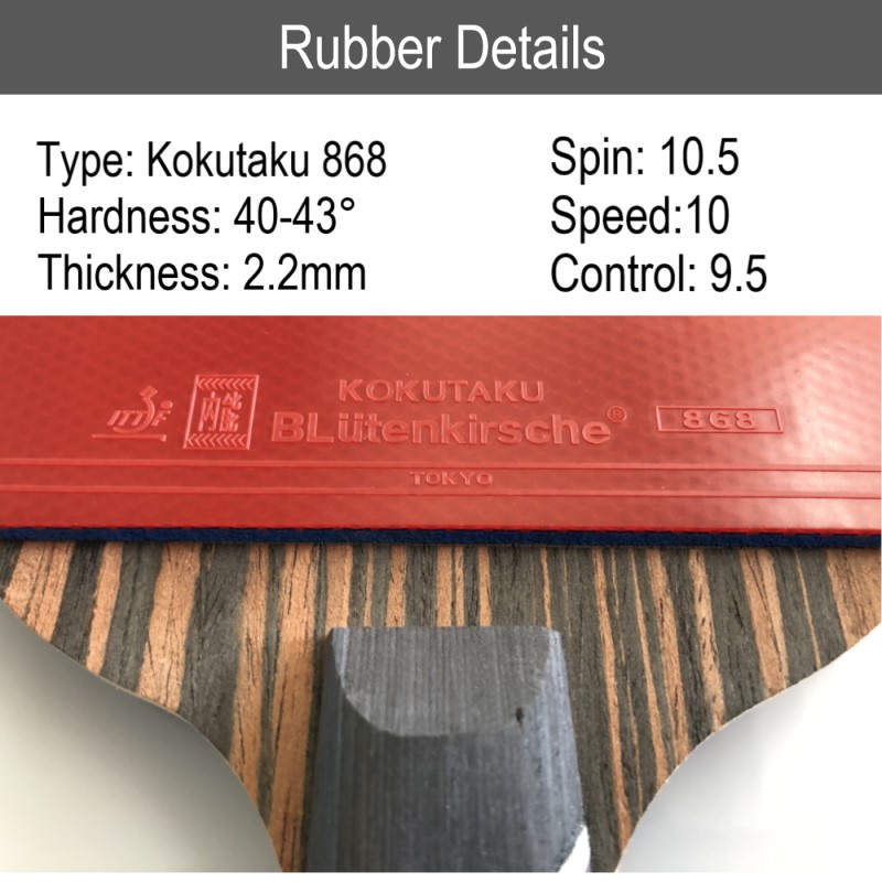 KOKUTAKU ITTF professional 4/5 - Table Tennis Japan review and price