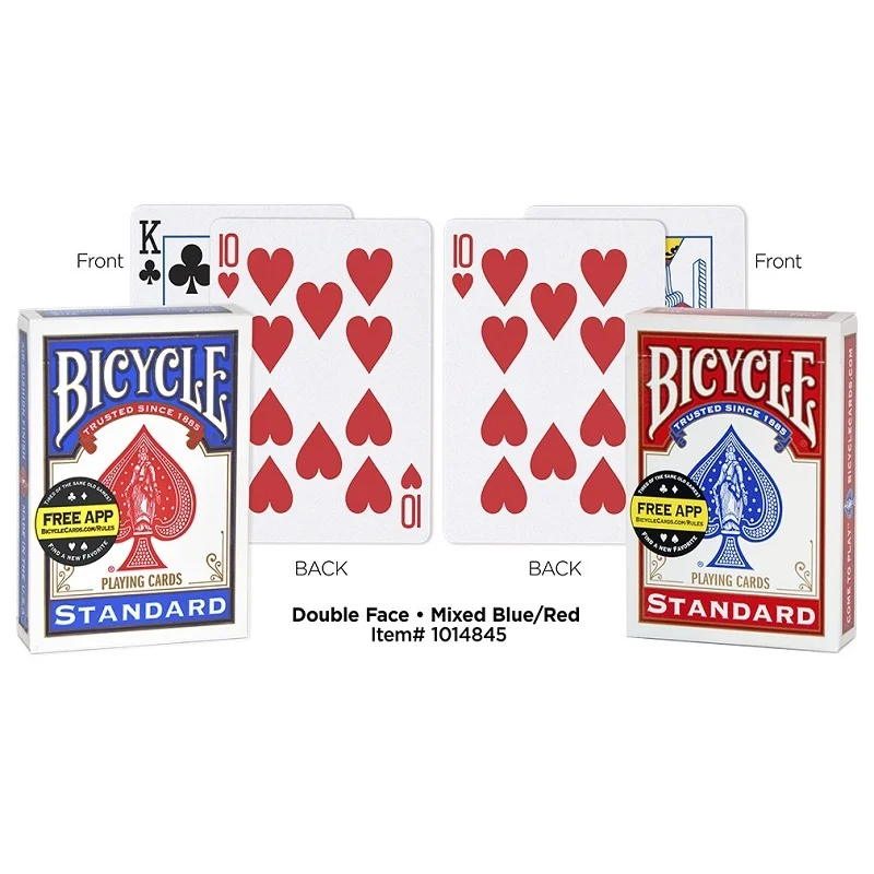 Bicycle Double Face Playing Ca - Table Tennis Double review and price